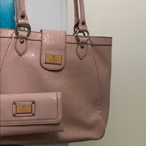 Guess Set of purse and wallet